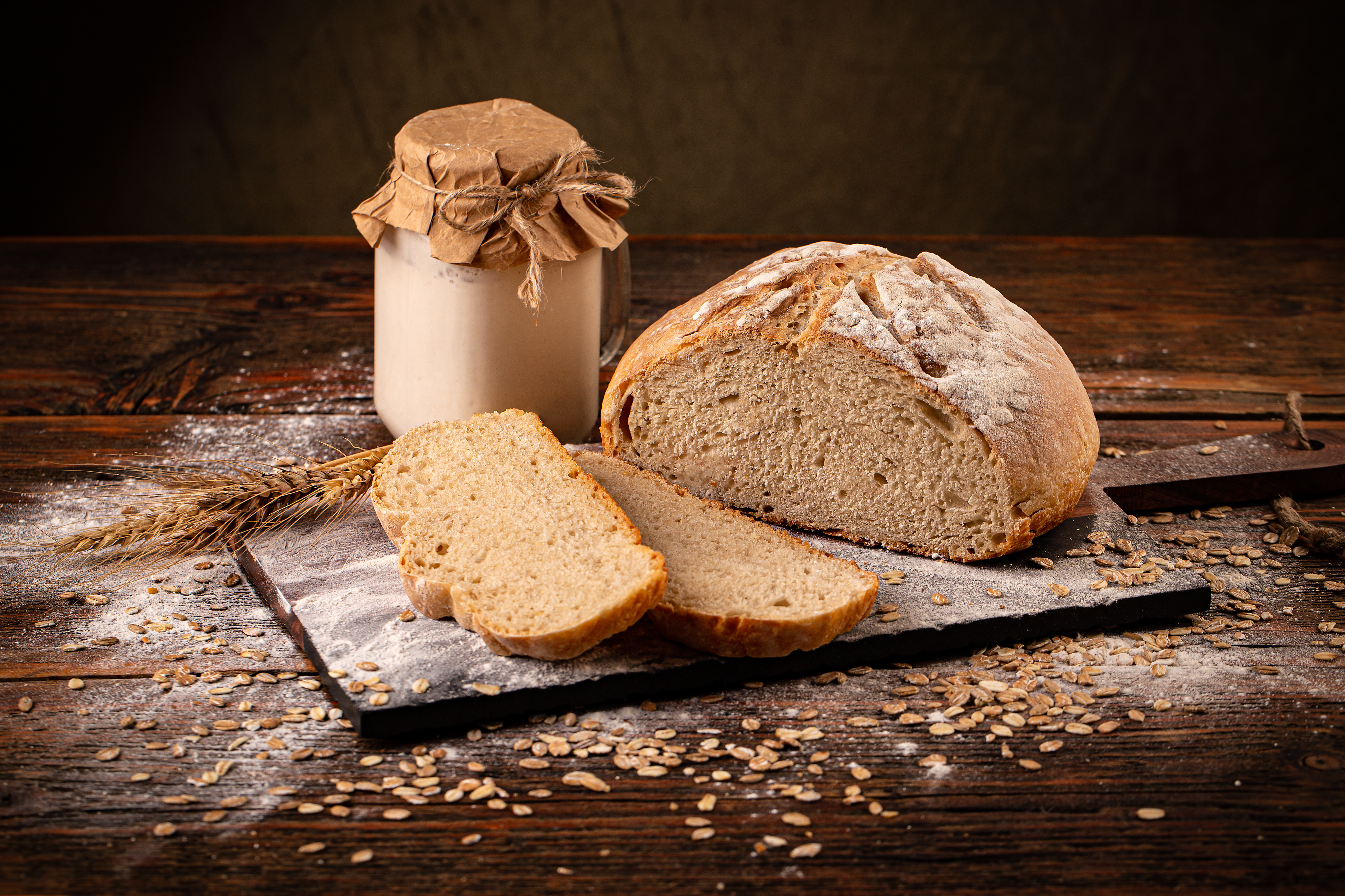 sourdough bread with starter
