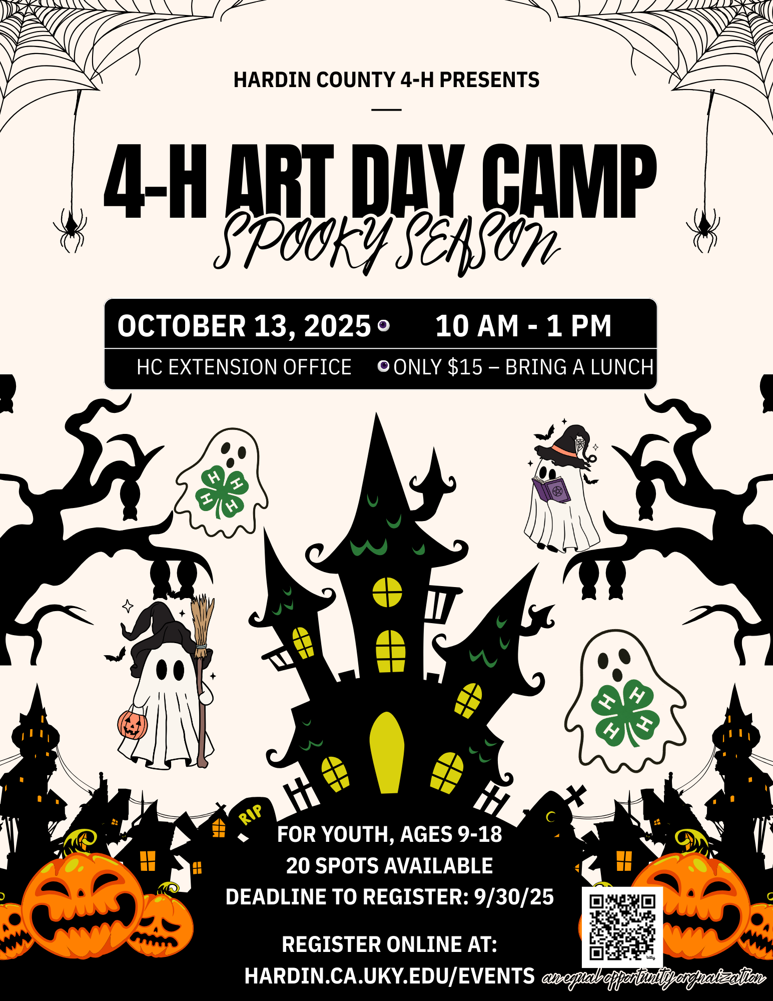 spooky season flyer