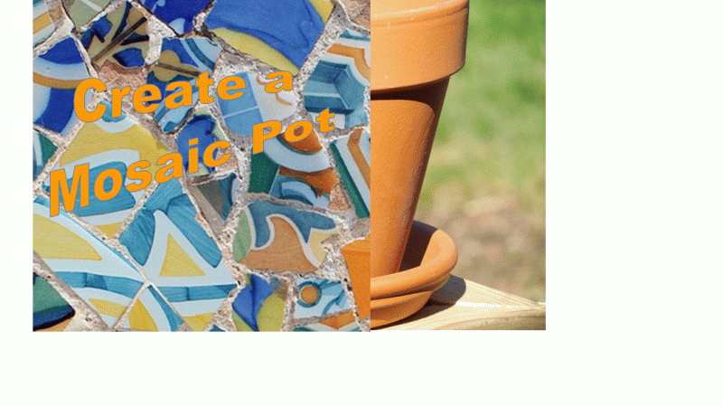 Create A Mosaic Pot